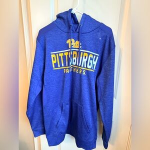 New Colosseum Men’s Pittsburgh Pitt Panthers Pullover Hoodie - Blue & Yellow